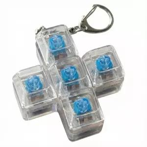 가방꾸미기 키보드키링 LED 키캡 5구