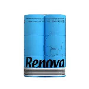 레노바 블랙라벨 6롤 블루 컬러 화장지 집들이 화장실 선물