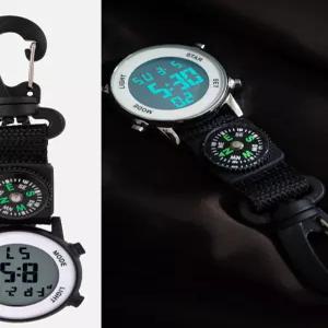 백패킹온도계 아웃도어시계 등산용나침반