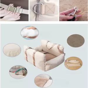 강아지 카시트 쿠션 켄넬 고양이 가방 차량 애견 방수