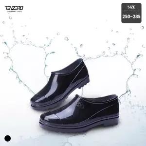 [비에프엘아웃도어]텐제로 남성 로퍼스타일 단화 레인부츠 장화 방수화 고무장화 작업화