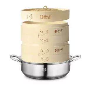 편백 나무 찜기 편백나무 편백찜 인덕션 딤섬 3단 일본찜기