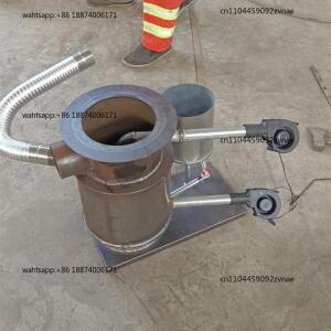 신형 열풍로, 이중층 온풍 폐유 층층 가열 급속