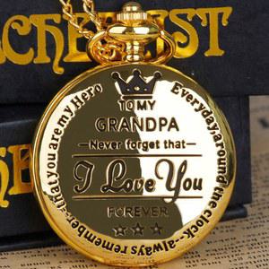 빈티지 회중시계 스텐 레터링 목걸이 포켓워치 체인 골드 패션 다목적 시계 펜던트 스틸