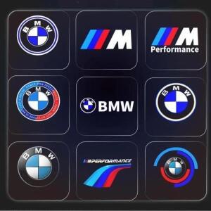 24개 자동차 도어 LED 웰컴 라이트는 BMW 1 3 8 시리즈 프로젝션 램프 F40G20 G21x7 G29 Z4 320I 320Li에