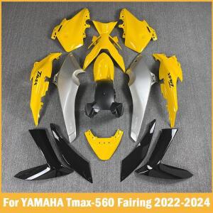 오토바이 페어링 키트 YAMAHA TMAX560 2022 T-max560 풀 세트 페인트 차체 새로운 ABS 플라스틱