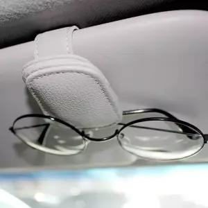 차량용 선글라스 걸이 보관함 회색 안경 보관 클립 선바이저 정리함