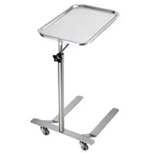 치과 수술 시술 준비대 이동식 2발 트레이/HJ-0800 쟁반 수술실 카