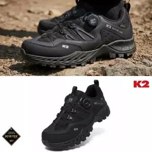 [백화점출고] K2 트레킹화 등산화 남자 여성 중등산화 라트나 블랙 고어텍스 보아 다이얼 로우컷 워킹화