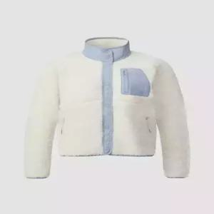 코오롱 스포츠 여성 우븐 배색 플리스 TVJFW24522CREDJ KS7392