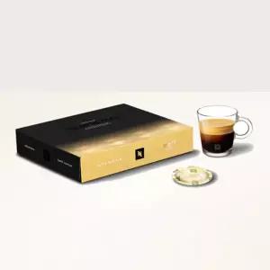 네스프레소 프로페셔널 기업용 커피캡슐 크리에이션 카페 바닐라향 커피 50개입