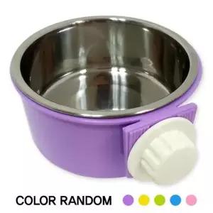 [셀러허브]반려견 철장걸이용 급식기 D01812 2개 강아지그릇 (S16525126)