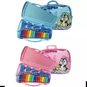 음악시간 영창 실로폰 분홍 박스(16개입) YX-27KP