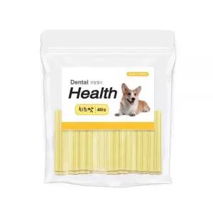 덴탈헬스 강아지 간식 껌 치석 제거 덴탈 치즈 400g