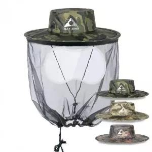 [골드스마일]방충망 수납형 벌초 낚시 등산 해충 모자