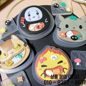 귀여운 여러 캐릭터 시리즈 미니 쉐이크 몰드 투명 실리콘