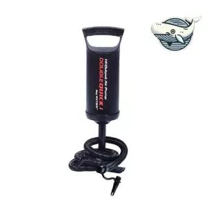 가볍고 휴대하기 좋은 손잡이 공기주입기 고무보트 휴대용펌프