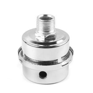 공기 압축기 부품 금속 흡입 필터, 소음 머플러 스레드, 블랙, 실버, 13mm, 20mm