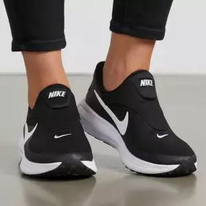 [나이키]나이키 레볼루션8 이지온 슬립온 남성 러닝화 끈없는 운동화 검흰