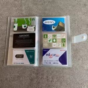 카드 정리용 바인더 명함 보관북 케이스 보관함 정리함