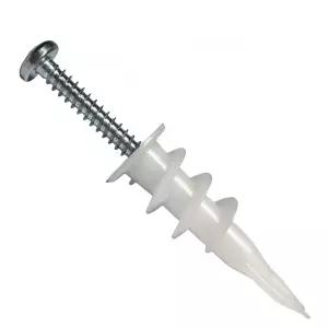 산티 6 나사가 달린 셀프 드릴 드라이월 앵커-20팩