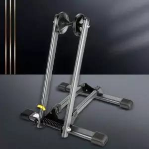 (듀얼폴딩자전거거치대 YW)스탠드실내 받침대 보관대용품 듀얼폴딩 자전거거치대 지지대