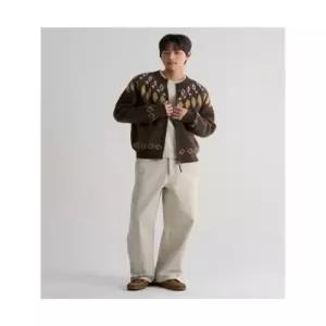 8seconds 가먼트 다잉 커브드 코튼 팬츠 베이지