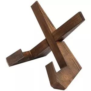 ( )우드 태블릿 거치대 테이블 메뉴판 거치대 독서대 북스탠드 노트북