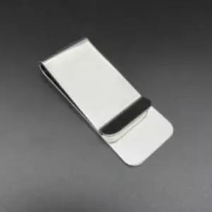 슬림 남자 머니 클립 실버 메탈 머니 클립 간편 지폐 슬림