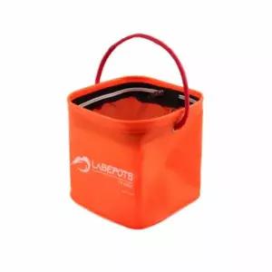 원터치 잠금 낚시용 EVA 케이스 로프포함 오렌지색 보관백