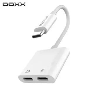 [모두쇼핑]DOXX C타입 듀얼 젠더 휴대폰젠더 듀얼젠더 이어폰 이어폰젠더 모바일이어폰