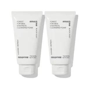 이니스프리 포레스트 포맨 쉐이빙 & 클렌징 폼 150g 2개