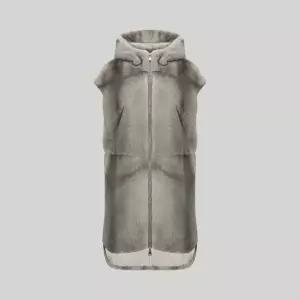 사바티에 브랜드관 슬라이트쉬어드 밍크 후드베스트 W11151OS 1237626