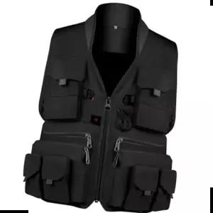낚시조끼 다용도 멀티 조끼 레저 등산조끼(블랙)
