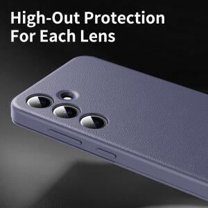 삼성 갤럭시 S25 FE용 플립 케이스  스마트 윈도우 S-뷰 가죽 지갑 카드 커버  플러스용