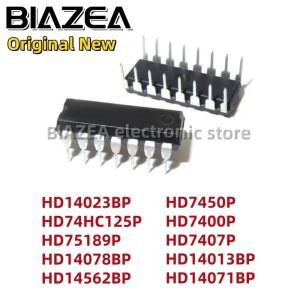 1조각 HD14023BP HD74HC125P HD75189P HD7450P DIP14