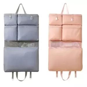 컬러 포켓 6단 옷 정리 2가지 보조가방 여행용 트렁크