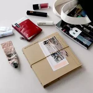 A6 CH566514 WIDE 스퀘어 다이어리 페이퍼 6공 캔버스 노트