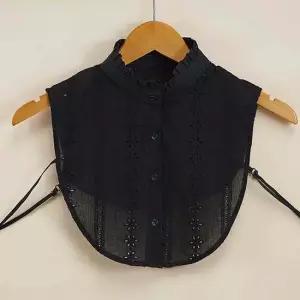 여성 스타일 셔츠 차이나 카라 카라 레이어드 페이크