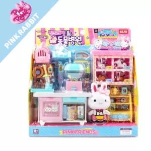 플유 핑크래빗 동물병원 세주 장난감 선물 역할놀이 여아선물 남아선물