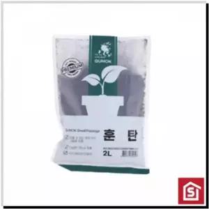 [콩심팥심]WL 촤고급 분갈이 흙 훈탄 2L (소포장) 식물흙 식물관리