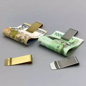 스텐 스틸 머니 클립 골프 돈 지갑 라운딩 지폐 홀더 남자머니클립 여자머니클립 명함클립