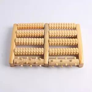 고품질 발가락지압기 롤링 지압스틱 발근육 마사지 발바닥 회전형 발지압기 발지압판 발받침대 WFIUXP0