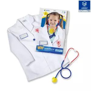 병원 역할놀이 코스튬 의사가운 청진기 set 보육원 몰입도