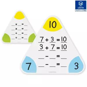기초연산용 양면 학습 카드 트라이팩타 보드판 논리사고 수연산