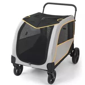 애완동물유모차 여행 대형견 트레일러 다크 산책