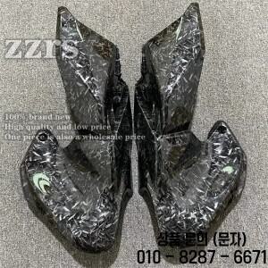 오토바이 탄소 섬유 페인트 바디 페어링 ABS 장식 키트 가와사키 Z900 2021 적합