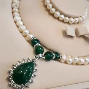 못난이 팔찌 담수 목걸이 진주 여성 귀걸이 선물세트