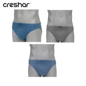 크레샤르 면스판 남자 삼각 팬티 205 3종세트 남자팬 WFKSOV4