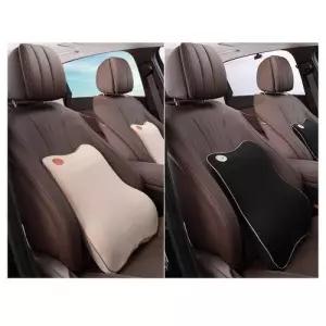 메모리폼 차량 허리쿠션 등받이쿠션 편안한 드라이빙 지원 WFLNFZA